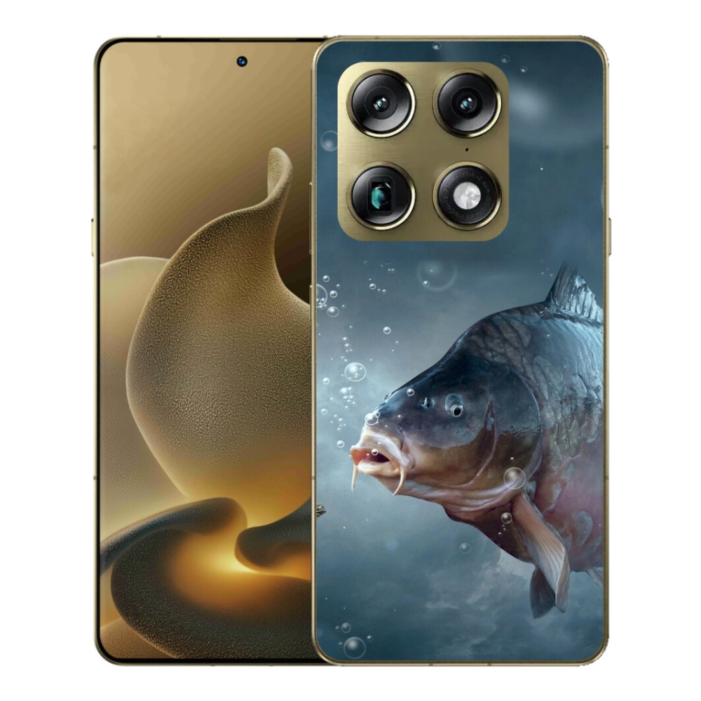 Gelový kryt mmCase na Motorola Signature - kapr a bublinky