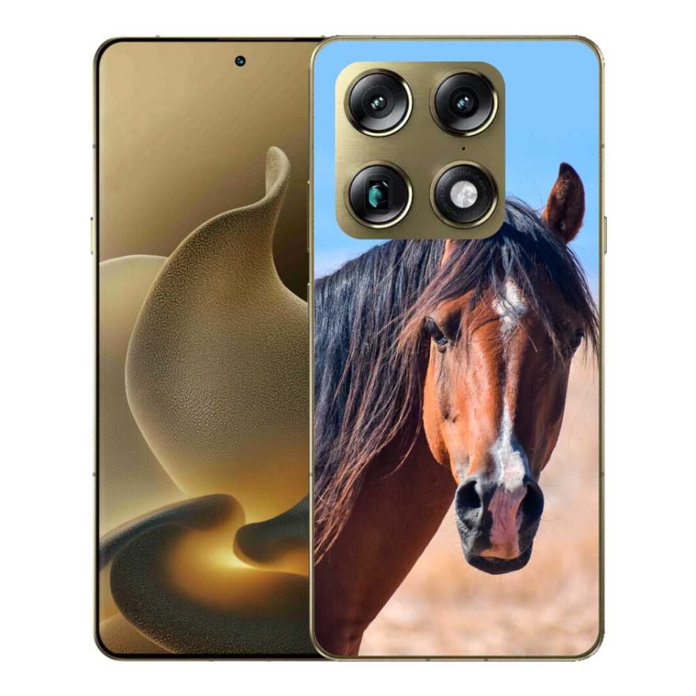 Gelový kryt mmCase na Motorola Signature - klidný kůň