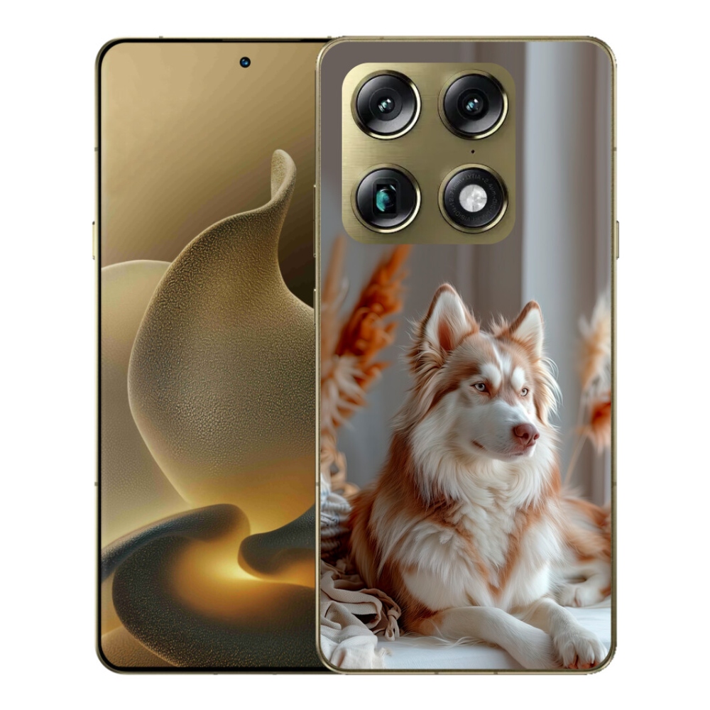 Gelový kryt mmCase na Motorola Signature - klidný sibiřský husky
