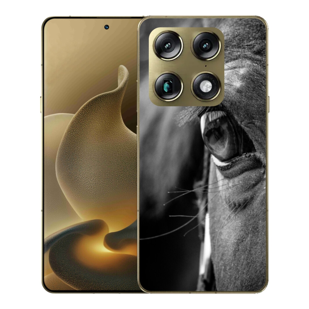 Gelový kryt mmCase na Motorola Signature - koňský pohled