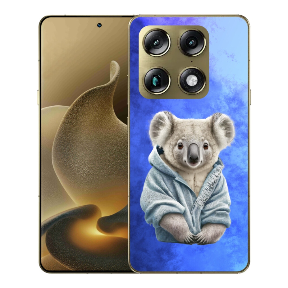 Gelový kryt mmCase na Motorola Signature - koala ve svetru