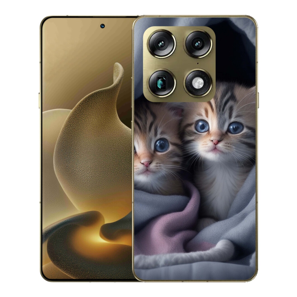 Gelový kryt mmCase na Motorola Signature - kočičí duo 2