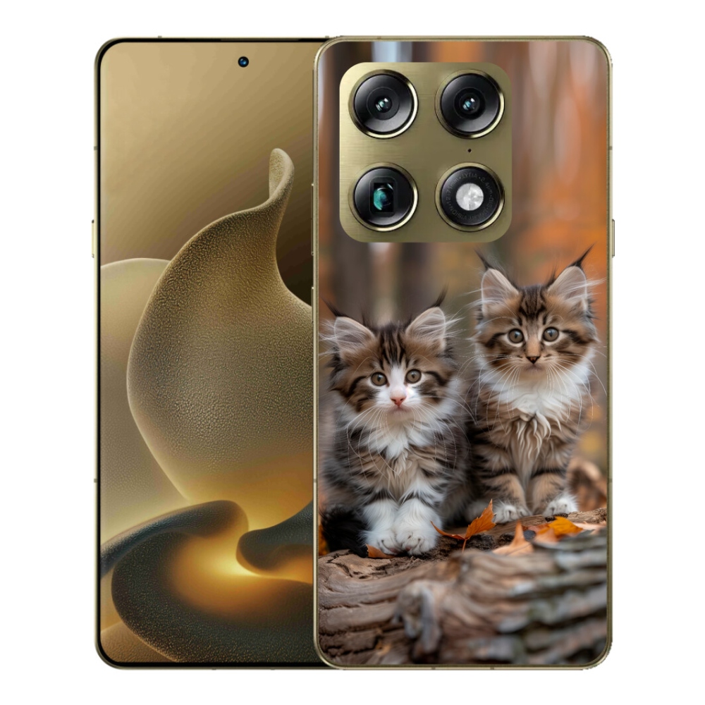 Gelový kryt mmCase na Motorola Signature - kočičí duo 3