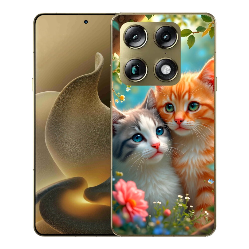 Gelový kryt mmCase na Motorola Signature - kočičí láska 2