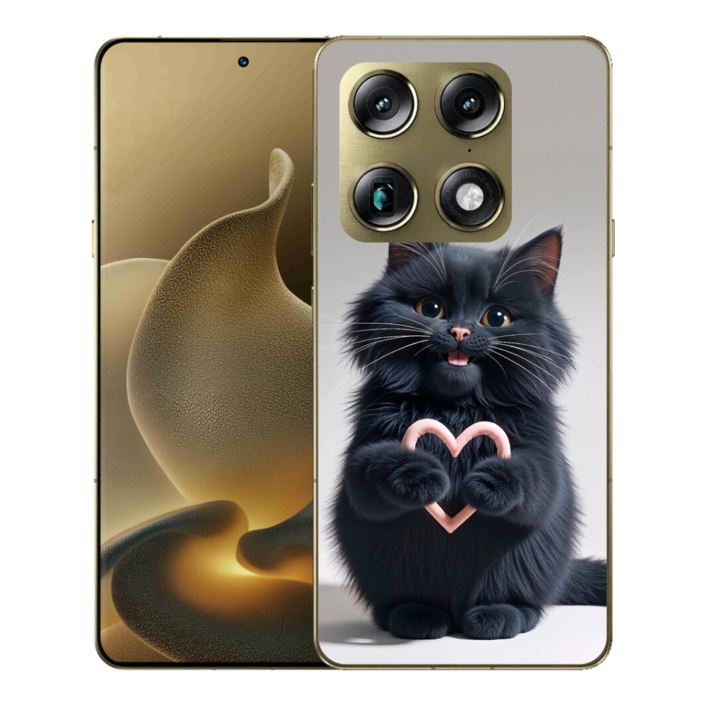 Gelový kryt mmCase na Motorola Signature - kočičí láska 3