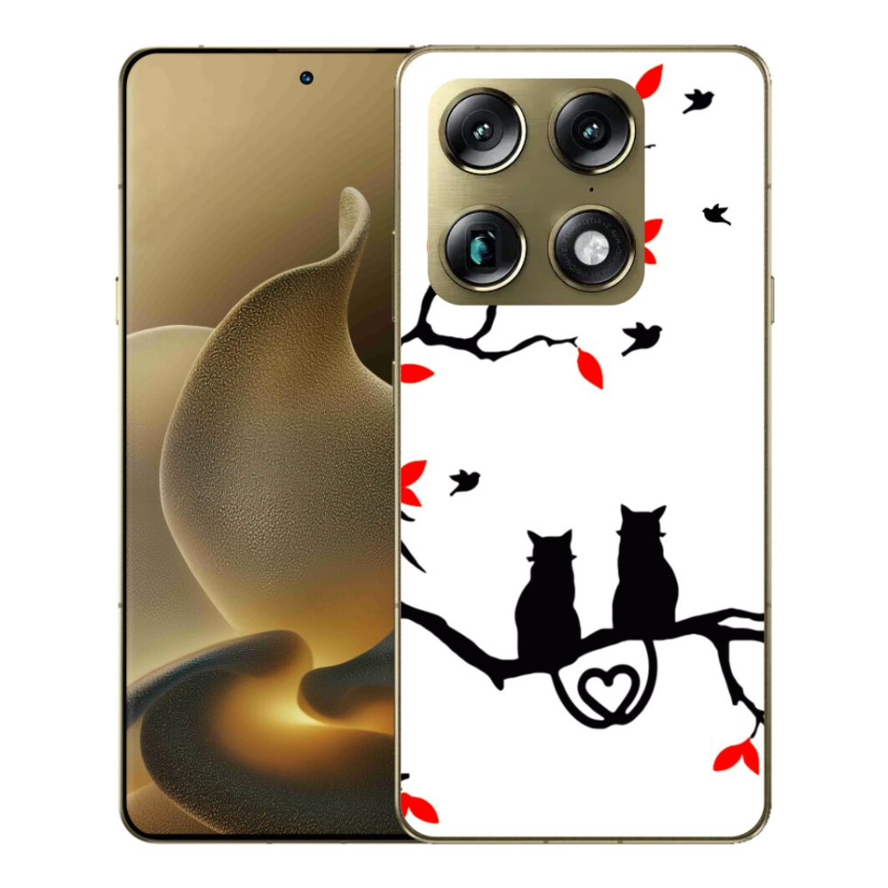 Gelový kryt mmCase na Motorola Signature - kočičí láska