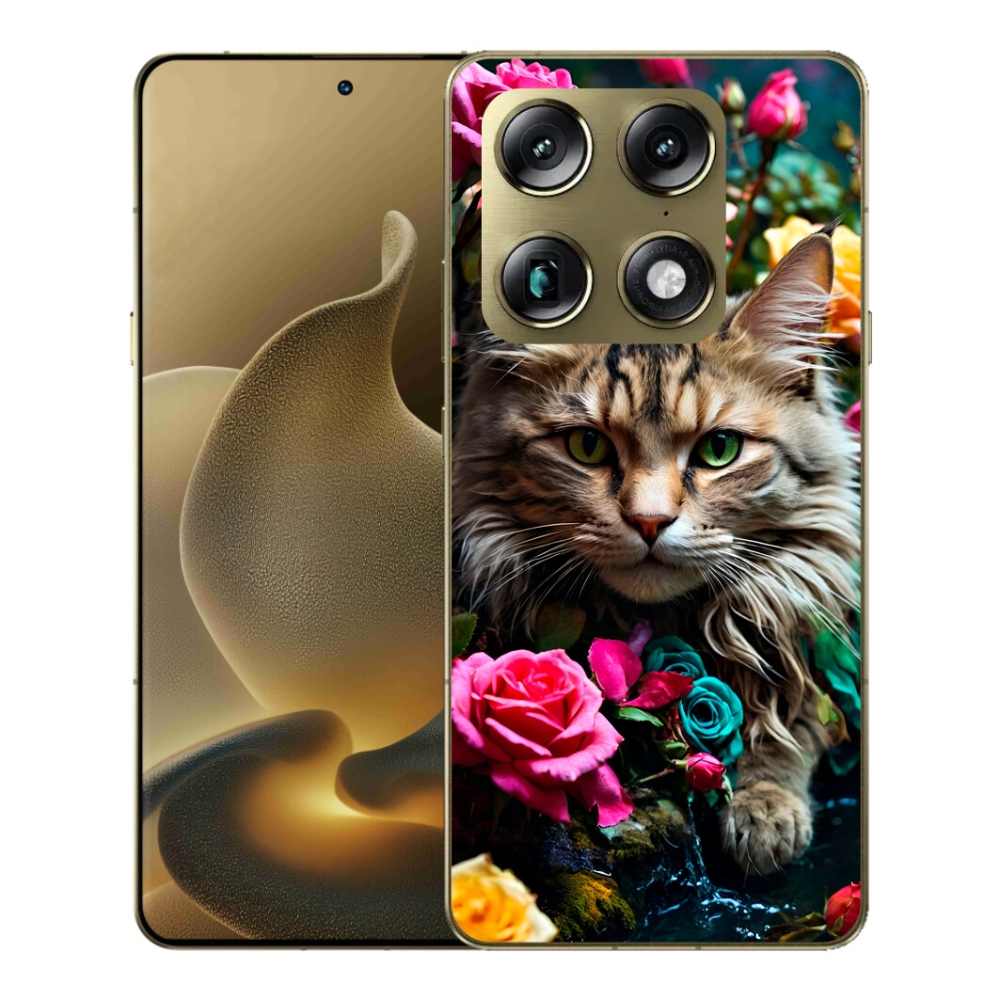 Gelový kryt mmCase na Motorola Signature - kočíčí pohled 2