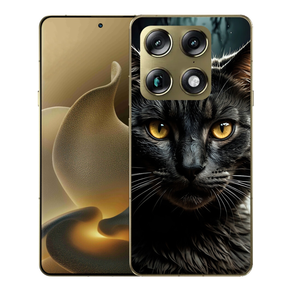 Gelový kryt mmCase na Motorola Signature - kočičí pohled 3