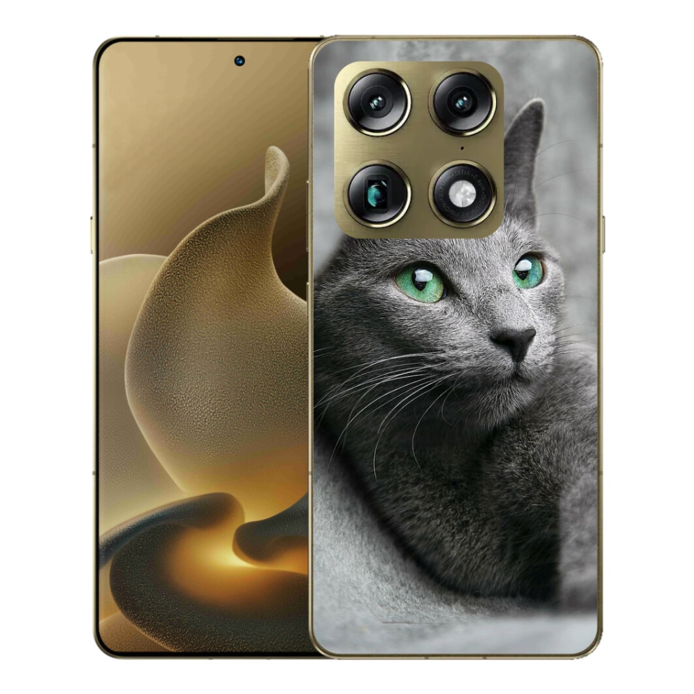 Gelový kryt mmCase na Motorola Signature - kočka 2