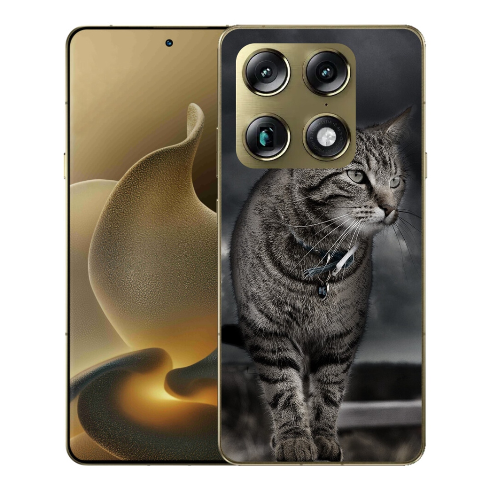 Gelový kryt mmCase na Motorola Signature - kočka