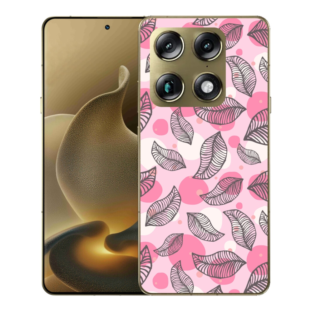 Gelový kryt mmCase na Motorola Signature - kreslené padající listy