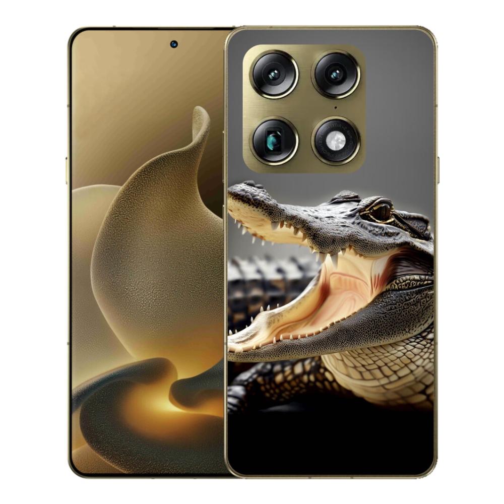 Gelový kryt mmCase na Motorola Signature - krokodýl