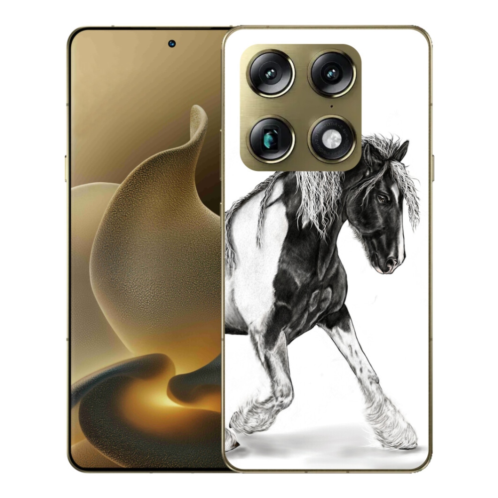Gelový kryt mmCase na Motorola Signature - kůň