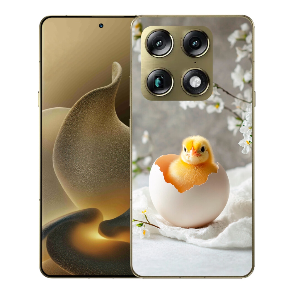 Gelový kryt mmCase na Motorola Signature - kuřátko