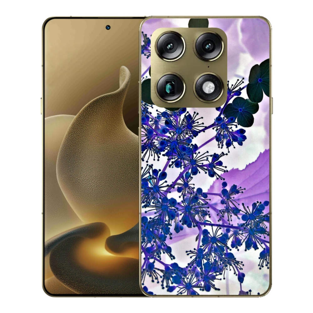 Gelový kryt mmCase na Motorola Signature - květ hortenzie