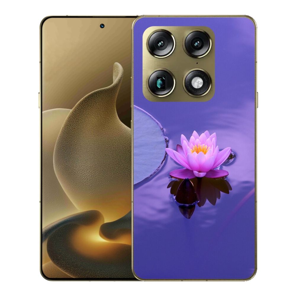Gelový kryt mmCase na Motorola Signature - květ na hladině