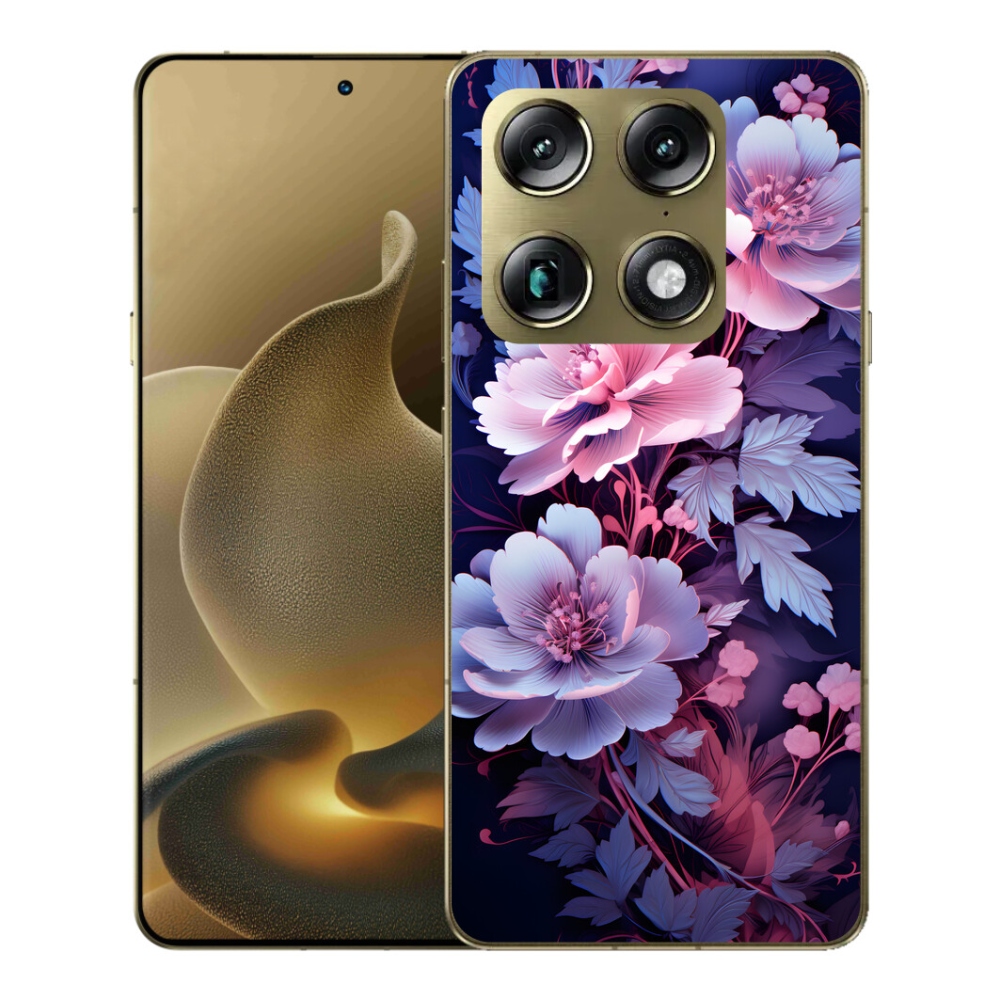 Gelový kryt mmCase na Motorola Signature - květiny 11