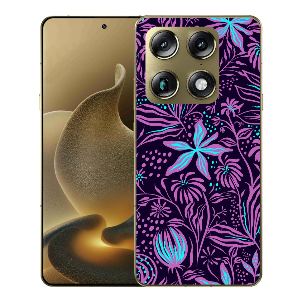 Gelový kryt mmCase na Motorola Signature - květiny 2
