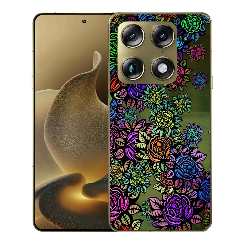 Gelový kryt mmCase na Motorola Signature - květiny 6