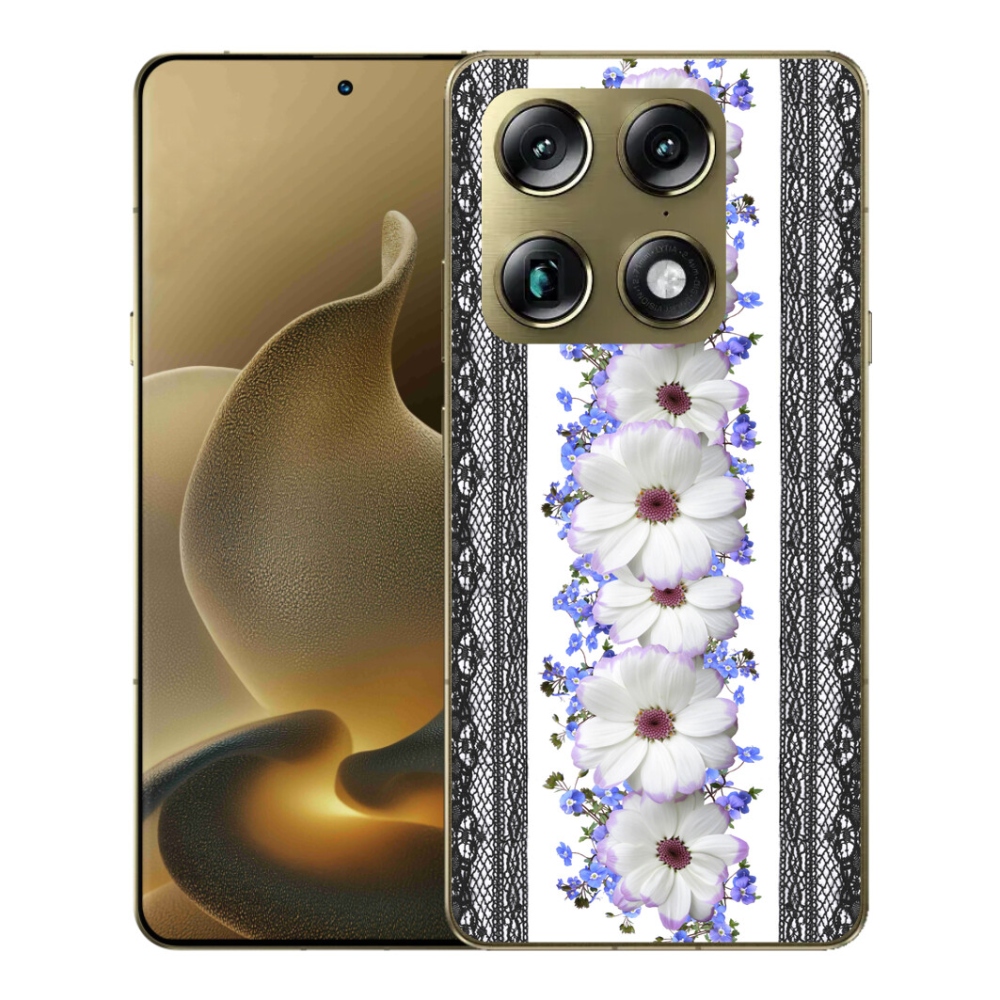 Gelový kryt mmCase na Motorola Signature - květiny 8