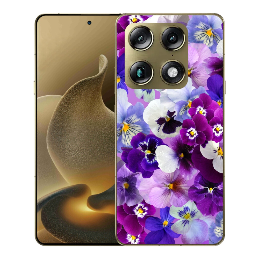 Gelový kryt mmCase na Motorola Signature - květiny 9