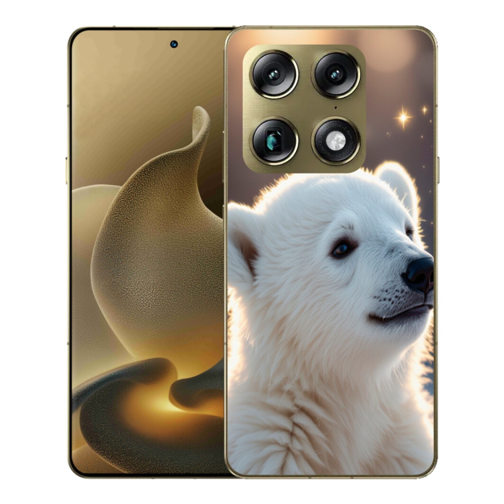 Gelový kryt mmCase na Motorola Signature - lední medvěd