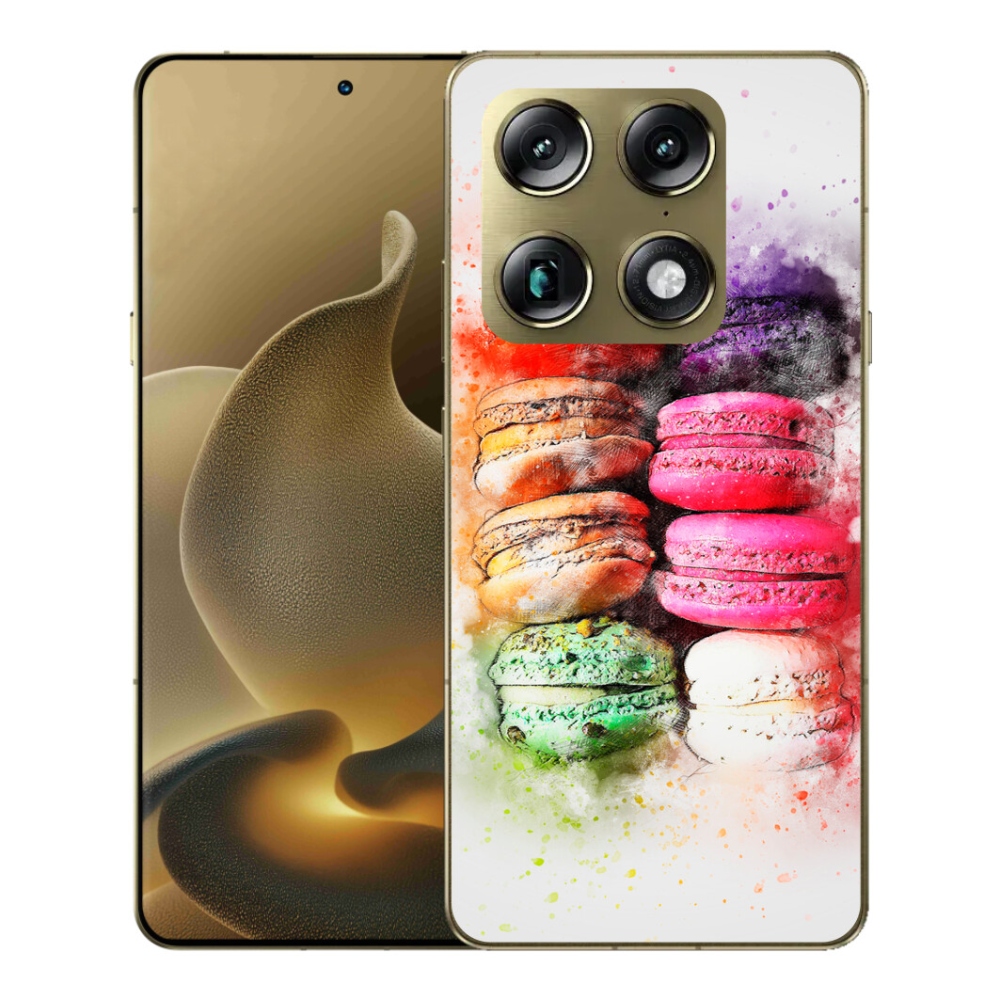 Gelový kryt mmCase na Motorola Signature - makrónky