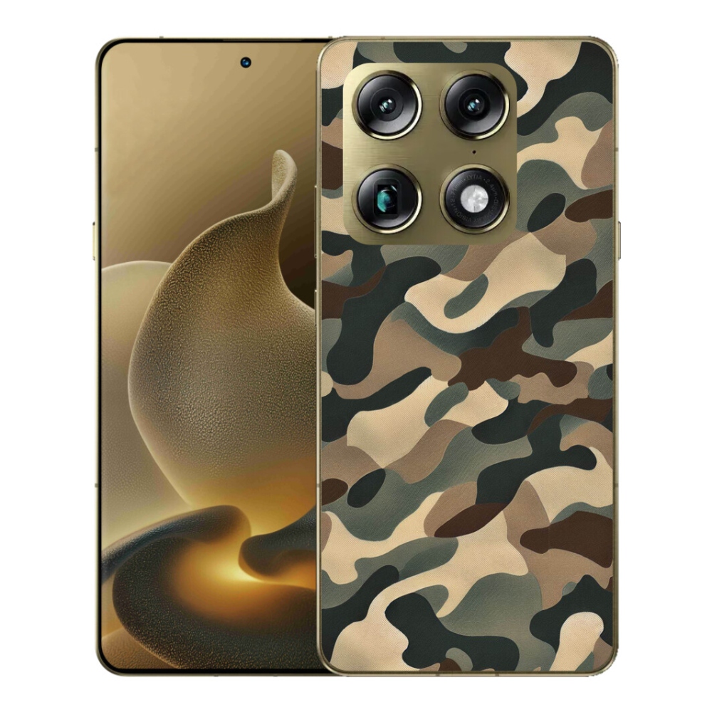 Gelový kryt mmCase na Motorola Signature - maskáčový vzor 11