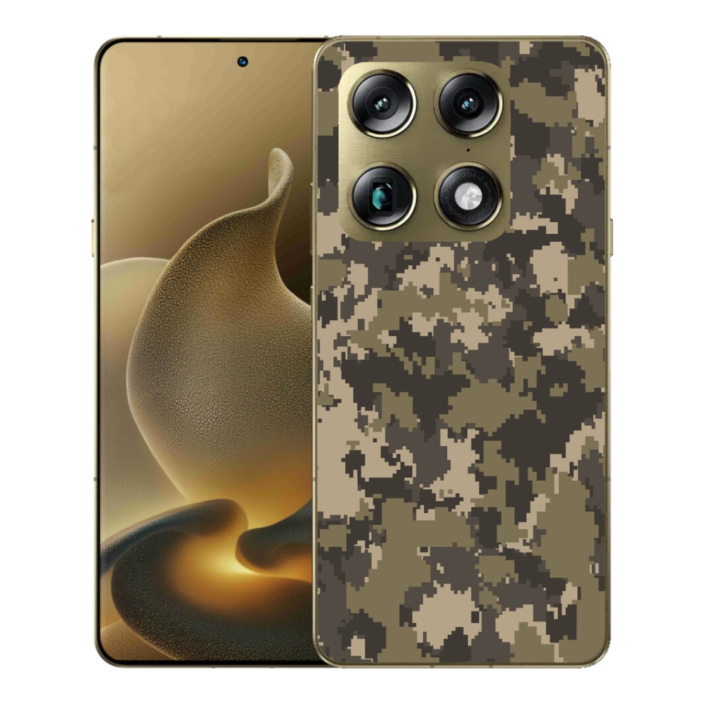 Gelový kryt mmCase na Motorola Signature - maskáčový vzor 12