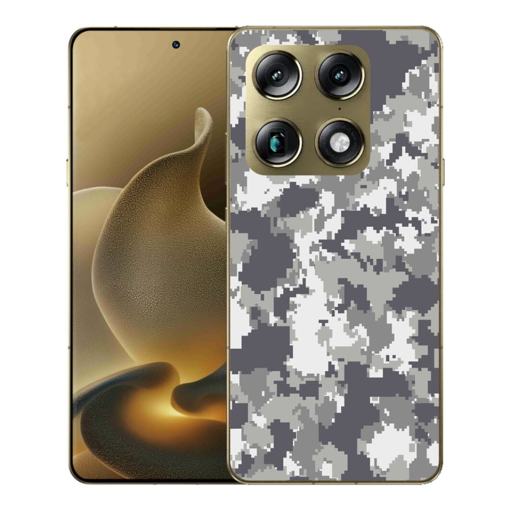 Gelový kryt mmCase na Motorola Signature - maskáčový vzor 2