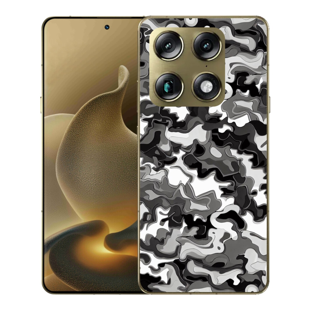 Gelový kryt mmCase na Motorola Signature - maskáčový vzor 3