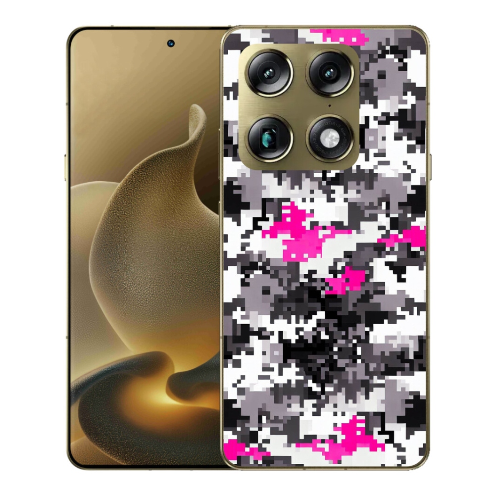 Gelový kryt mmCase na Motorola Signature - maskáčový vzor 4