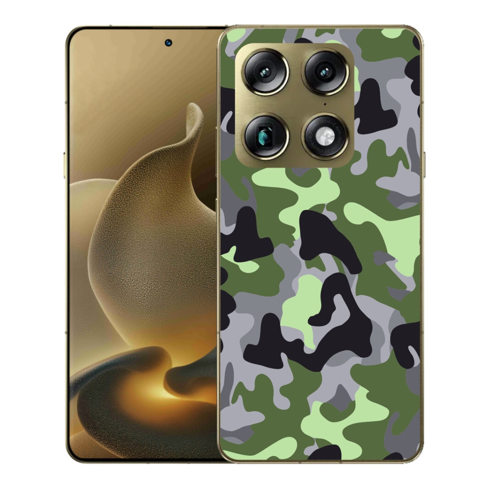 Gelový kryt mmCase na Motorola Signature - maskáčový vzor 7