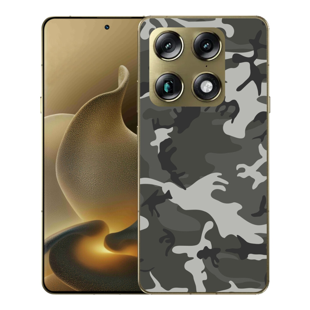 Gelový kryt mmCase na Motorola Signature - maskáčový vzor