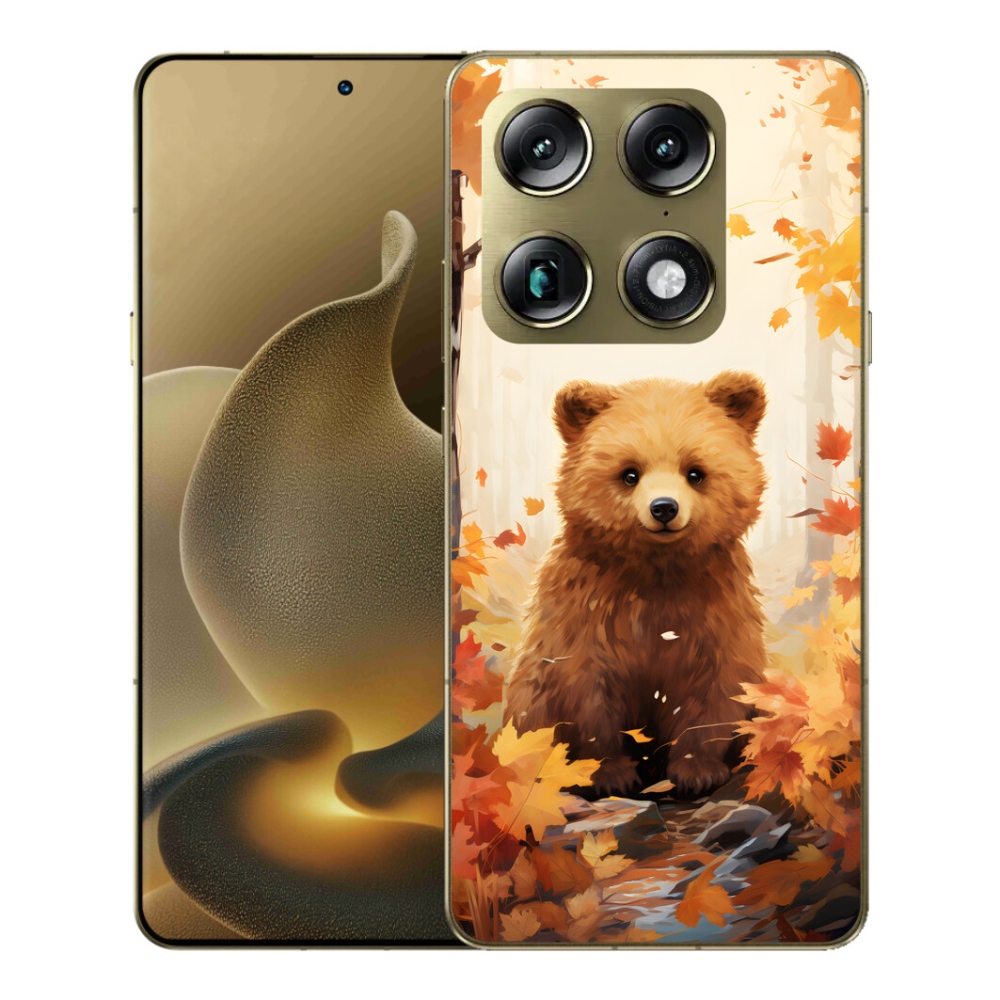 Gelový kryt mmCase na Motorola Signature - medvěd v lese