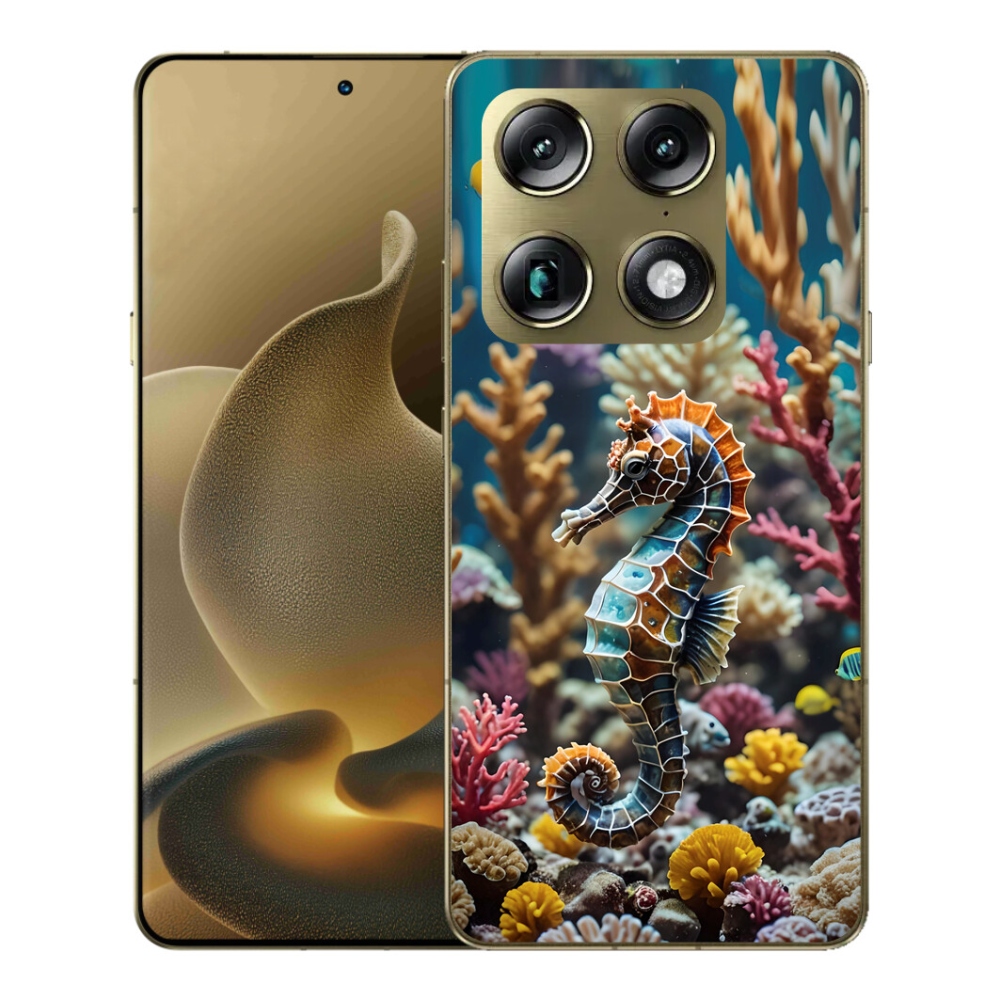 Gelový kryt mmCase na Motorola Signature - mořský koník 2