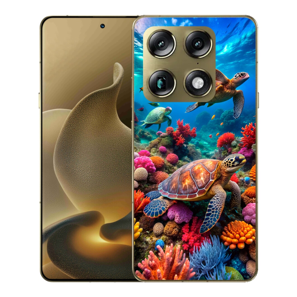 Gelový kryt mmCase na Motorola Signature - mořský svět 2