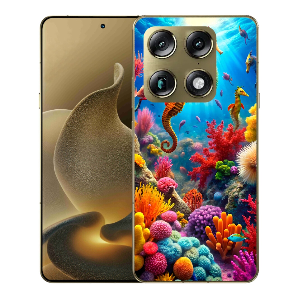 Gelový kryt mmCase na Motorola Signature - mořský svět 3