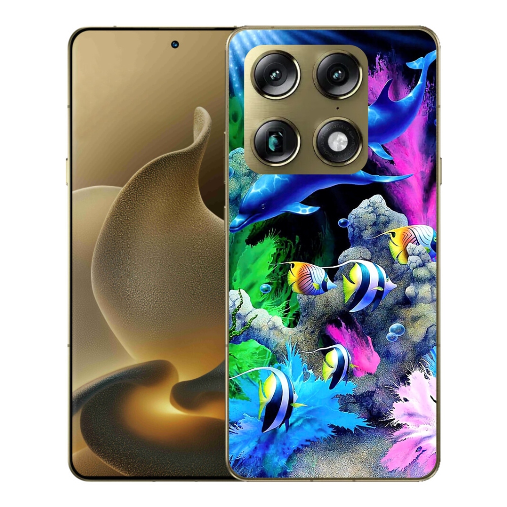 Gelový kryt mmCase na Motorola Signature - mořský svět