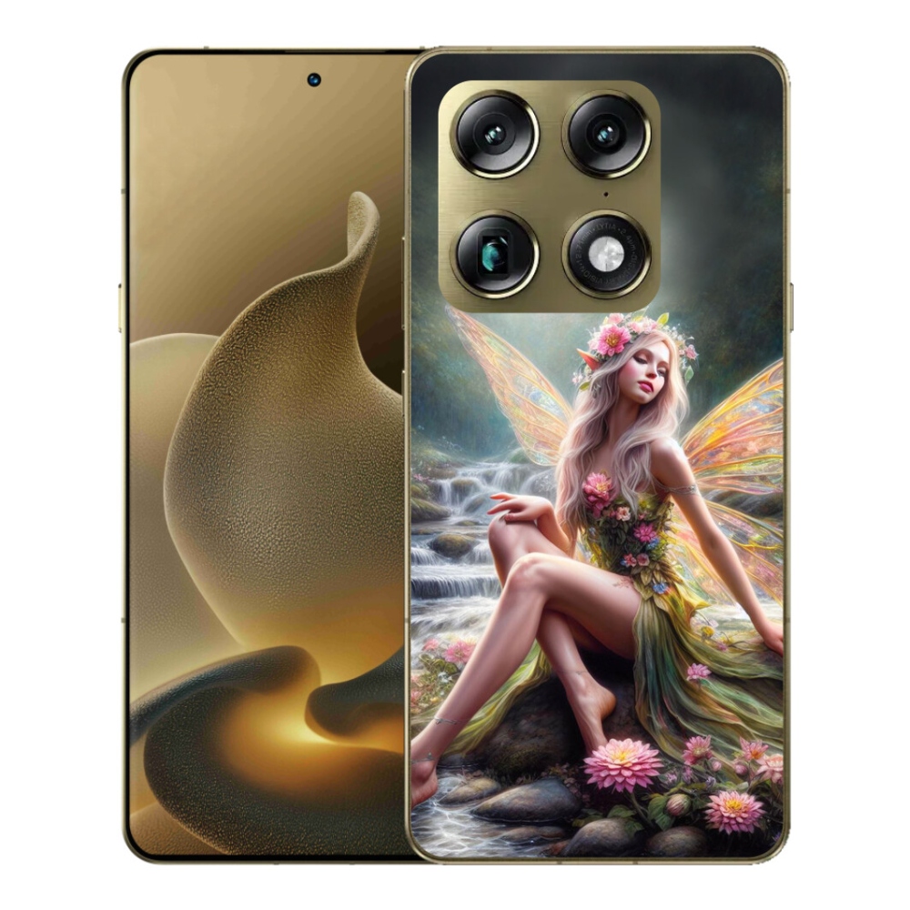 Gelový kryt mmCase na Motorola Signature - motýlí žena 1