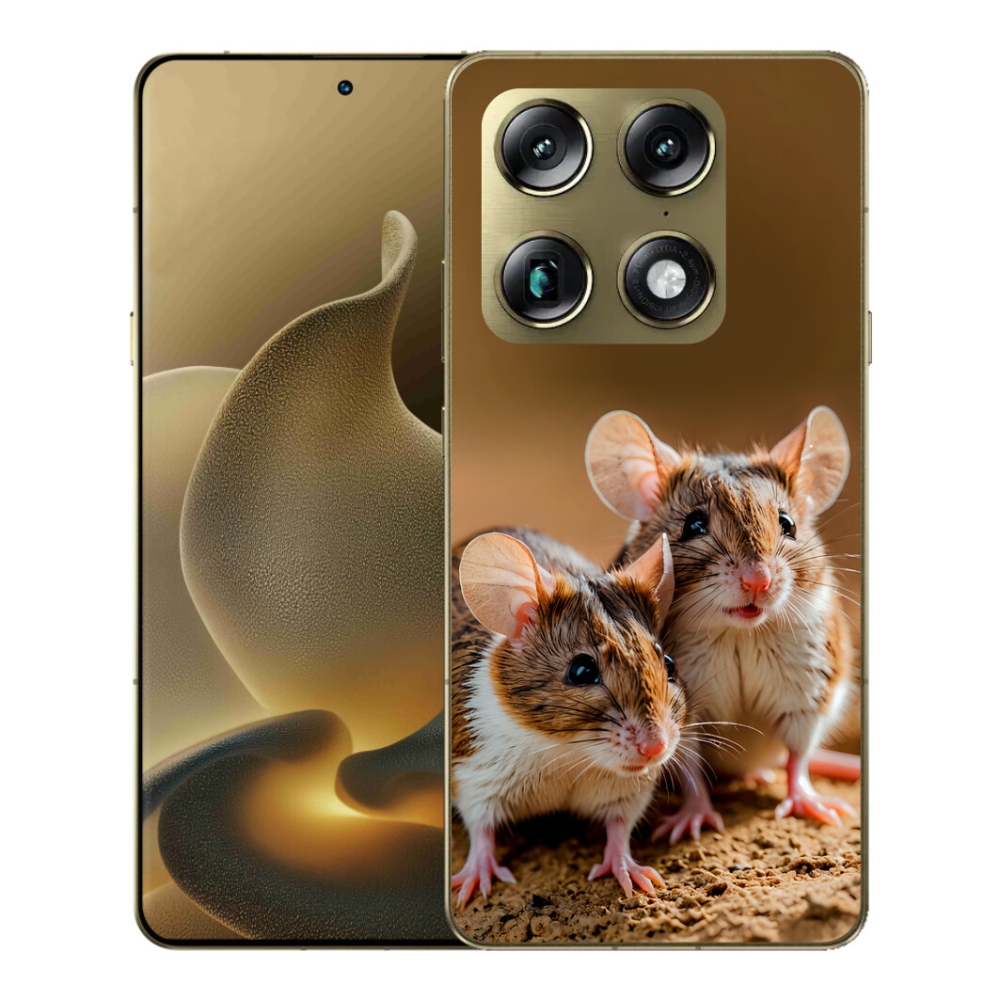 Gelový kryt mmCase na Motorola Signature - myší duo