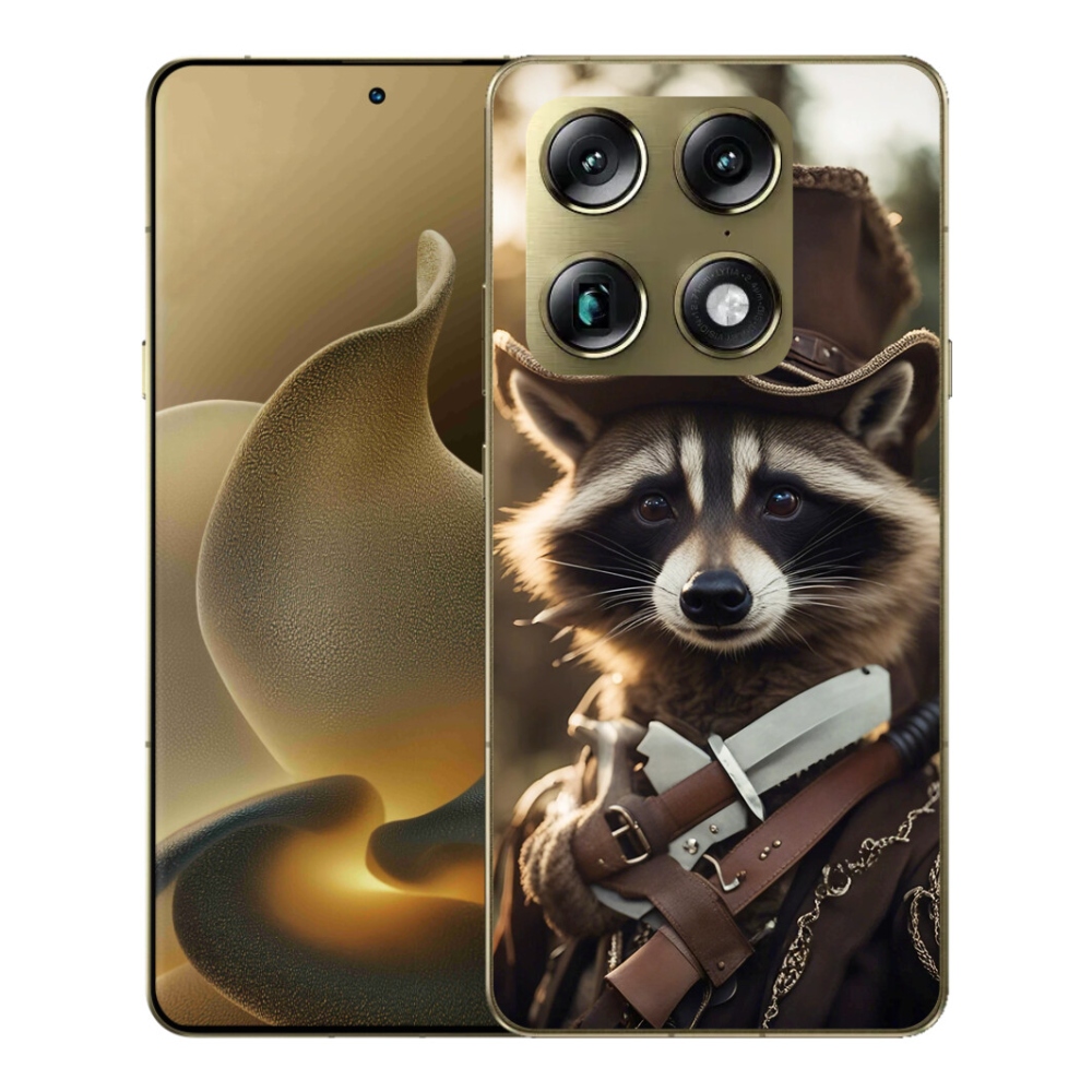 Gelový kryt mmCase na Motorola Signature - mýval v uniformě