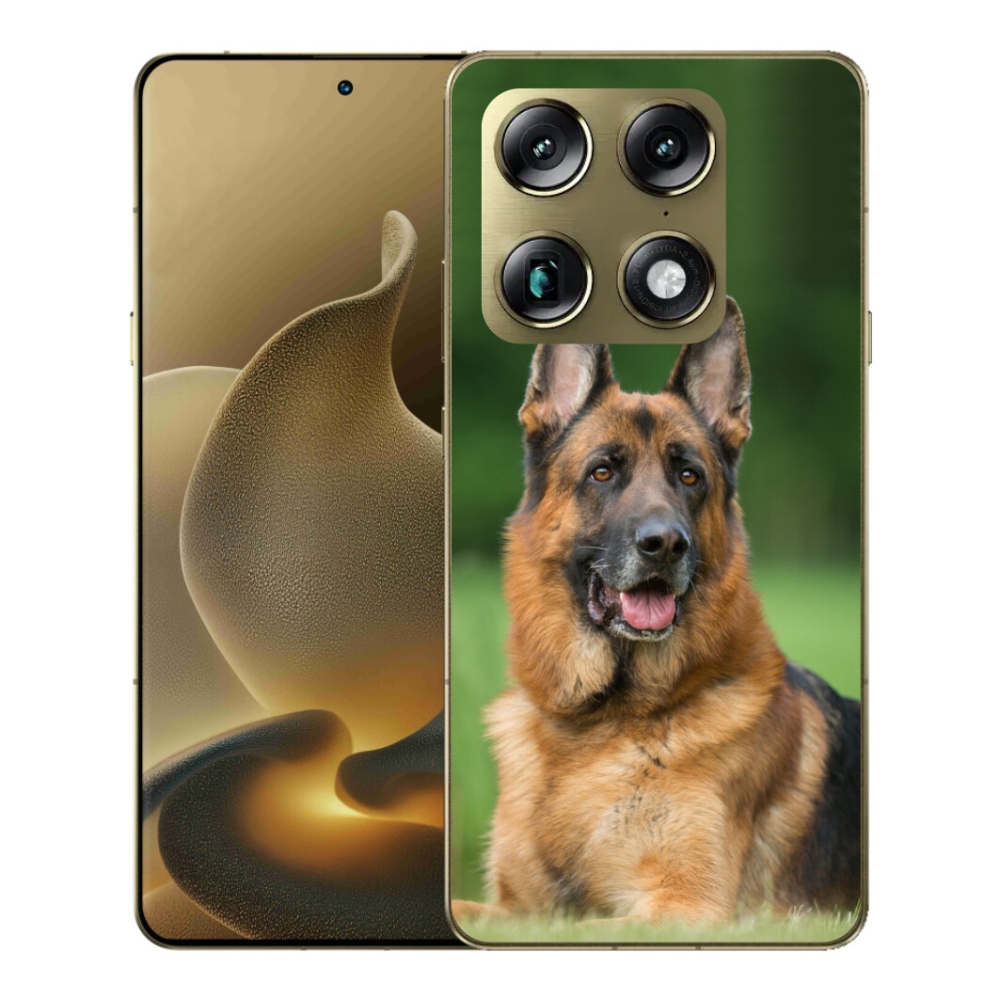 Gelový kryt mmCase na Motorola Signature - německý ovčák