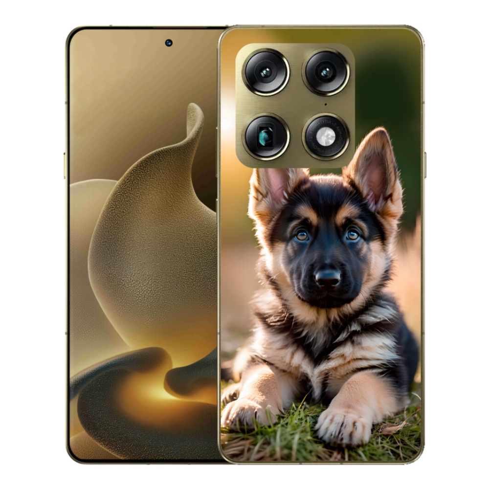 Gelový kryt mmCase na Motorola Signature - německý ovčák v přírodě