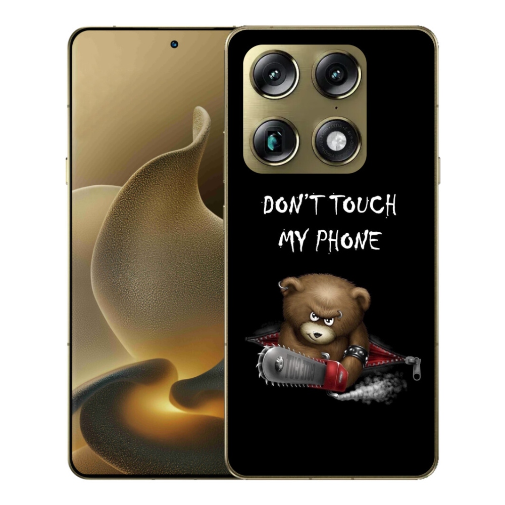 Gelový kryt mmCase na Motorola Signature - nesahej na telefon
