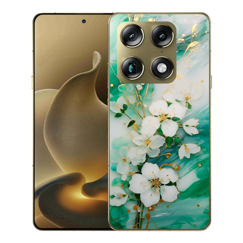 Gelový kryt mmCase na Motorola Signature - něžné květy