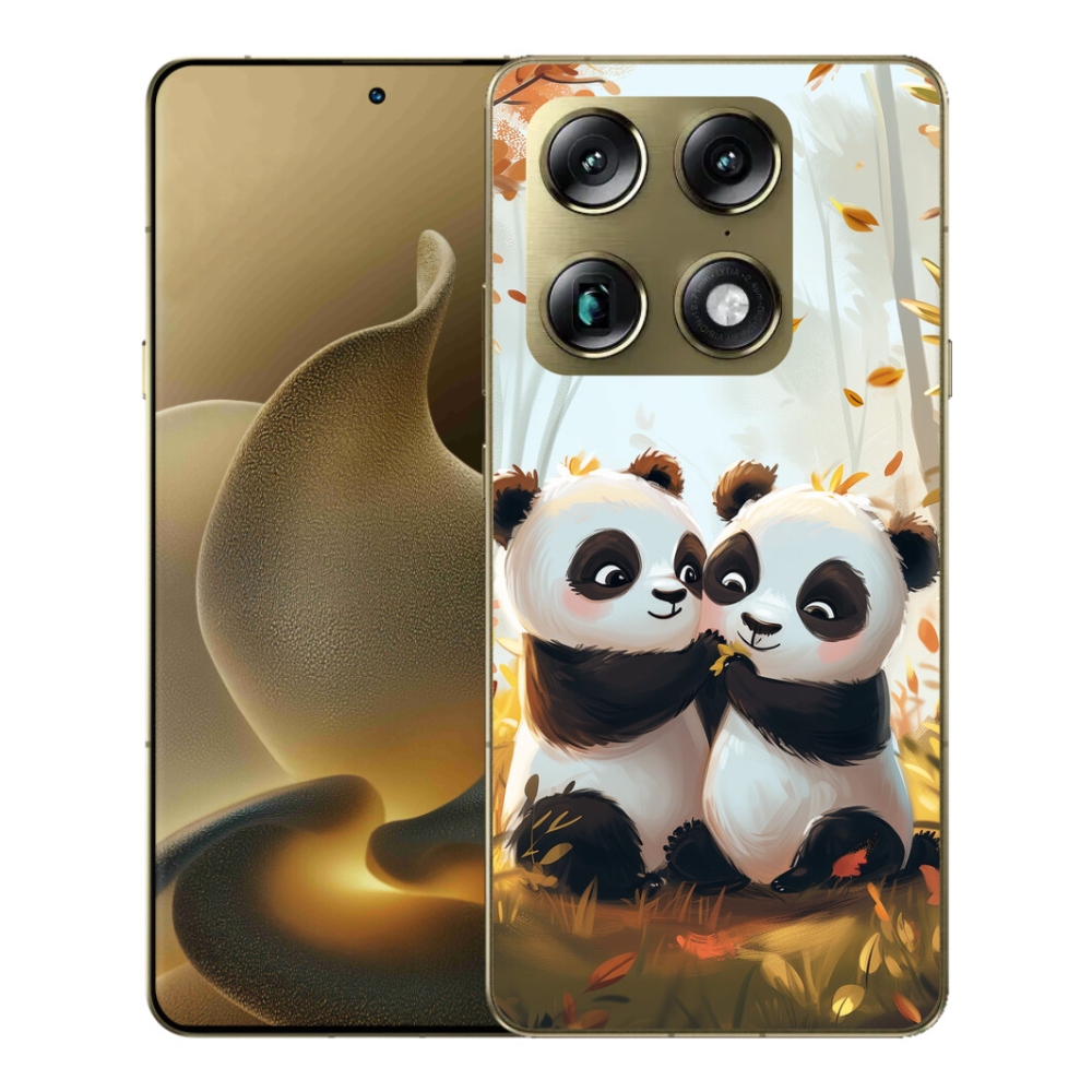 Gelový kryt mmCase na Motorola Signature - pandy