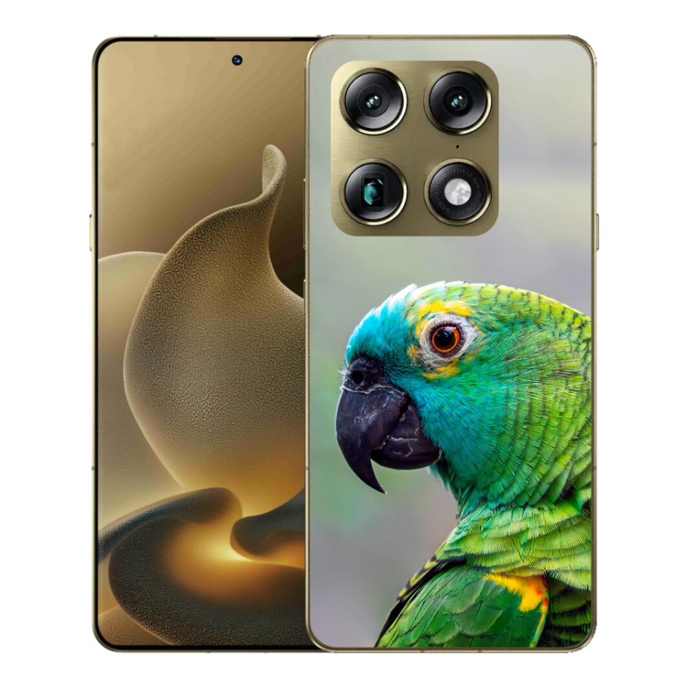 Gelový kryt mmCase na Motorola Signature - papoušek amazoňan