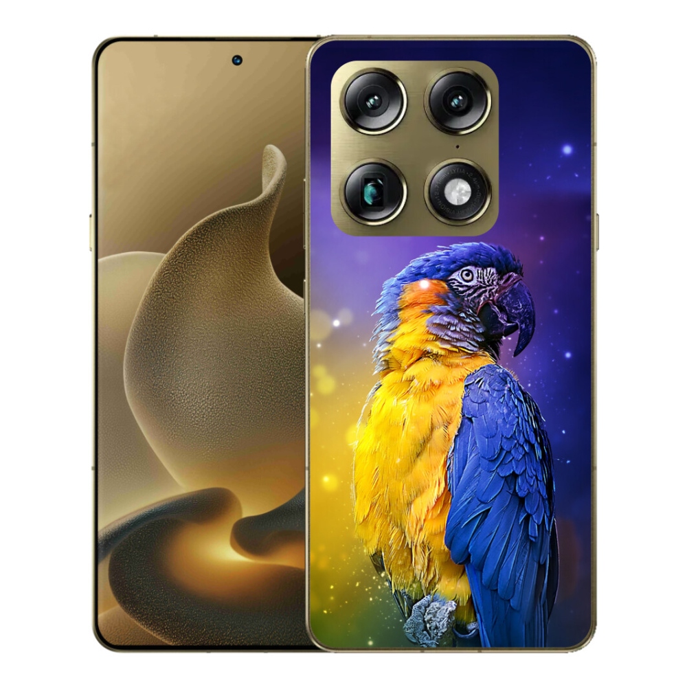 Gelový kryt mmCase na Motorola Signature - papoušek ara 1
