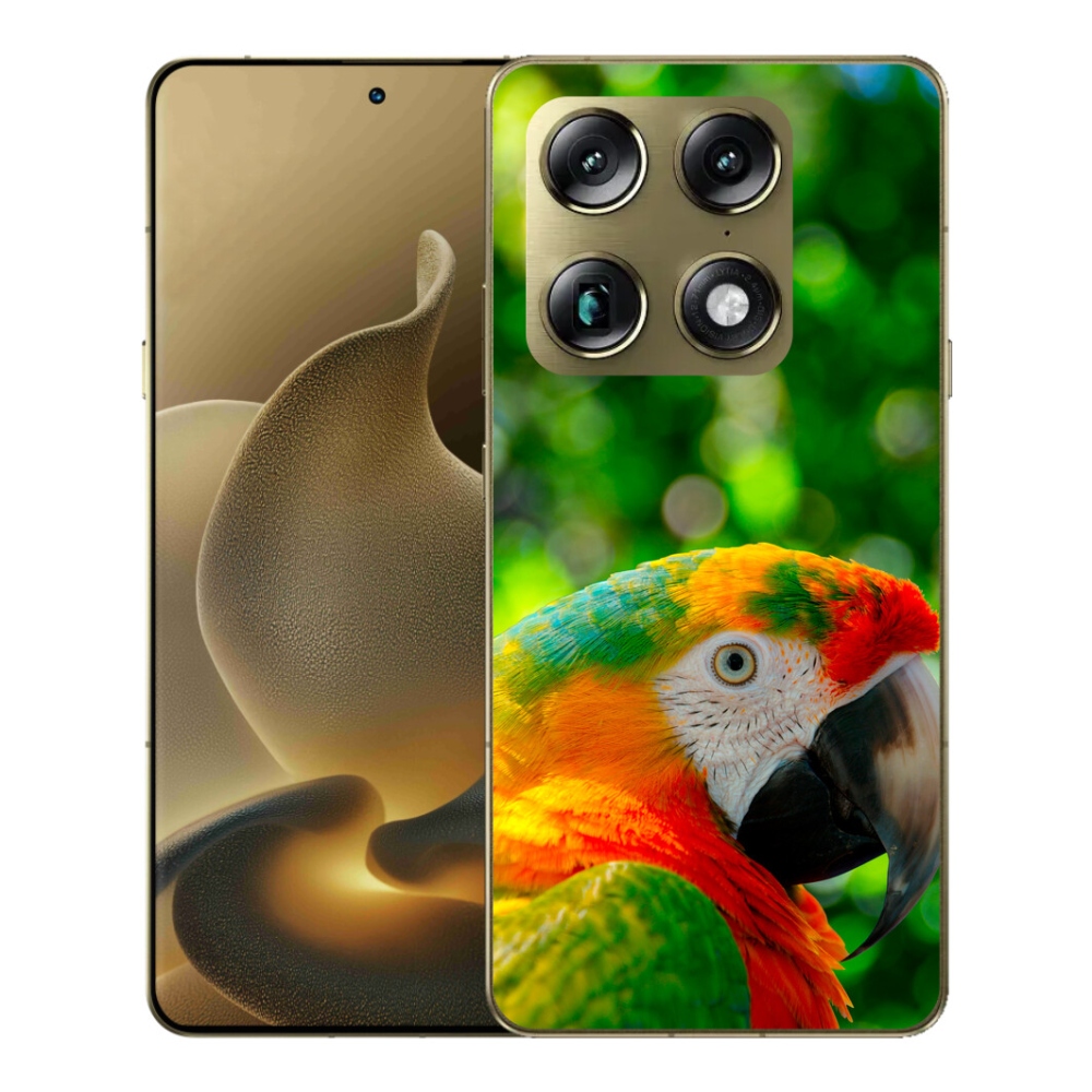 Gelový kryt mmCase na Motorola Signature - papoušek ara 3